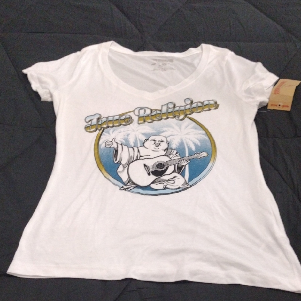 True Religion V Neck - Picture 2 of 6